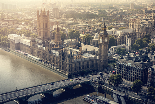 London view palace big ben UK